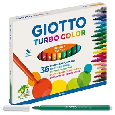 Pennarelli GIOTTO turbo color 36pz