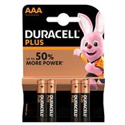 Batteria Duracell plus alcalina ministilo AAA - 1,5v 4 pz