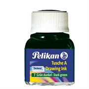 Inchiostro di china 523 pelikan verde scuro