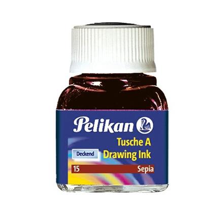 Inchiostro di china 523 pelikan seppia
