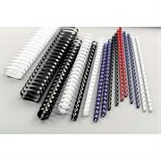 Dorso ppl spirale 21 anelli ø22 bianco