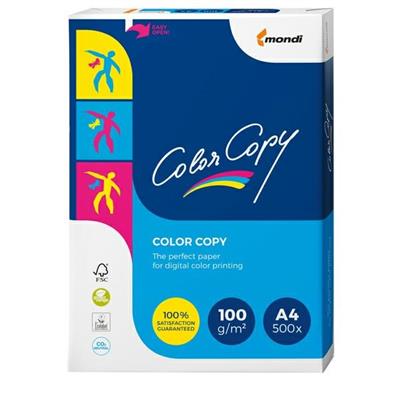 CARTA BIANCA COLOR COPY A4 210x297mm 100gr 500fg MONDI