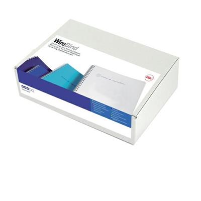 Dorso metallo 34 anelli ø12,7 bianco