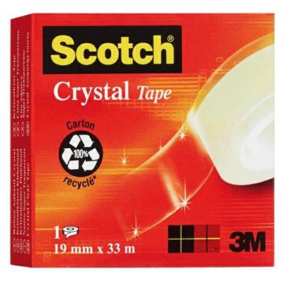 Nastro adesivo 3m crystal 600 mm19x33mt