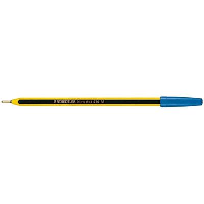 Penna a sfera staedtler noris stick 434m blu
