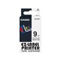 Nastro casio 9mmx8mt nero su bianco xr-9we