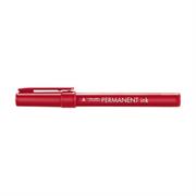 Marcatore tratto permanent ink rosso