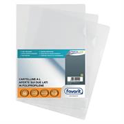 Cartellina ppl a L opaca 22x30 superior 50pz Favorit
