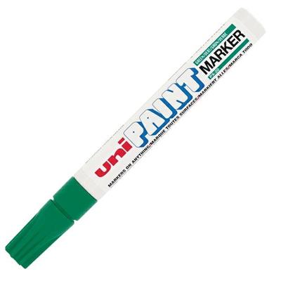 Marcatore UNI PAINT PX20 punta conica 2,8mm verde scuro UNI MITS
