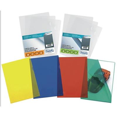 Cartellina ppl buccia a L opaca 21x29,7 superior 50pz