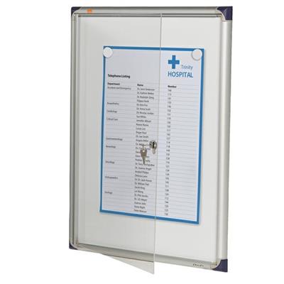 BACHECA PER INTERNI PACIFIC 4XA4 VERTICALE IN METALLO FONDO EXTR