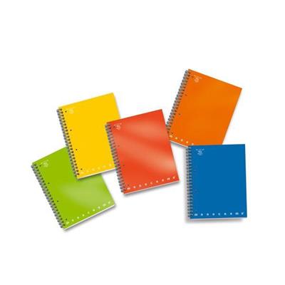 Blocco MONOCROMO con spirale in metallo Pigna - A4 - 1R - 100 ff