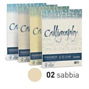 Carta pergamena favini a4 190gr sabbia 02 50fg