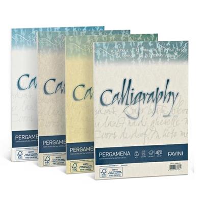 Carta calligraphy 190gr a4 50fg nocciola 04