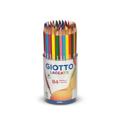 Barattolo 84 pastelli GIOTTO 3.3mm laccati F520100