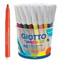 Barattolo GIOTTO 48 pennarelli TURBO MAXI F521400