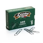 Fermagli n.6 58mm 100pz zincati Leone