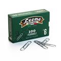 Fermagli n.6 58mm 100pz zincati Leone