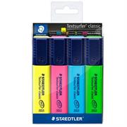 BUSTA 4 EVIDENZIATORI TEXTSURFER CLASSIC 364 STAEDTLER