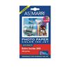 Carta ink jet A6 10X15cm 265gr 20fg photo lucida As MArri