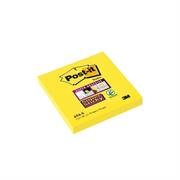 Blocco post it 654 super sticky 76x76 giallo
