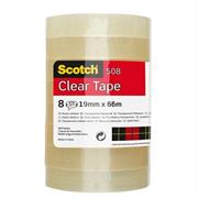 Nastro adesivo Scotch 508 3M 19x66 trasparente
