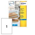 Etichetta Avery Quickpeel 210x297mm a4 J8567-25 25fg