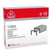 SCATOLA 1000 PUNTI S12 (23/12) IN ACCIAIO RO-MA