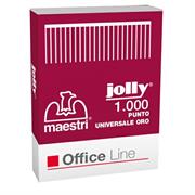 Punti cucitrice jolly oro passo 6 1000pz