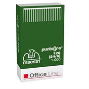 Punti cucitrice 126 oro passo 24/6 1000pz