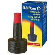 Inchiostro timbri gomma pelikan 28ml rosso