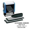 Timbro componibile printy 4913 typo 4.0 58x22mm blu cielo