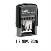 Timbro datario TRODAT autoinchiostrante 4820 - 4mm.