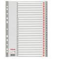 Separatore in PPL grigio numerico 1-31 f.to A4 ESSELTE