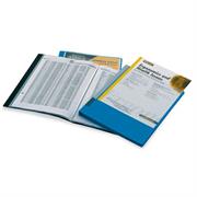 Portalistini personalizzabile display 40 buste nero Fellowes