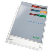 Busta ppl c/fori a4 PVC 22X30 a soffietto 10pz Esselte