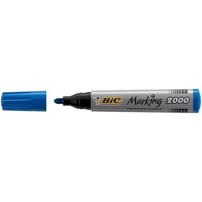 Marcatore bic 2000 p.tonda 2.5 blu