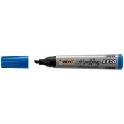 Marcatore bic 2300 p.scalpello 5.0 blu