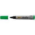 Marcatore bic 2300 p.scalpello 5.0 verde
