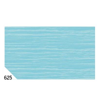 10RT CARTA CRESPA AZZURRO 625 (50X250CM) GR.60 SADOCH