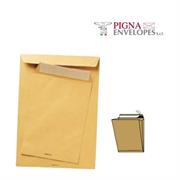 250 BUSTE AVANA 250X353X40MM 120GR C/SOFFIETTO E STRIP LARGEMAIL