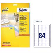 Etichette adesive L7656 bianche 25fg A4 46x11,1mm (80et/fg) inkj