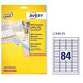 Etichette adesive L7656 bianche 25fg A4 46x11,1mm (80et/fg) inkj