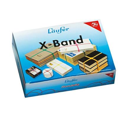 Elastico X-band diam.100 (150x11mm)gr.100 colori assortiti