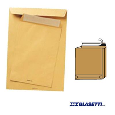 250 BUSTE A SACCO AVANA 230X330X40MM SOFFIETTI+FQ C/STRIP MONODE