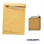 250 busta sacco 25X35 strip avana c/soff.fondo quadro gr.120