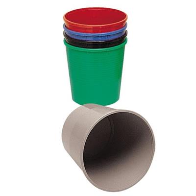 Cestino gettacarte PS98 Presbitero tondo chiuso 15l colore nero