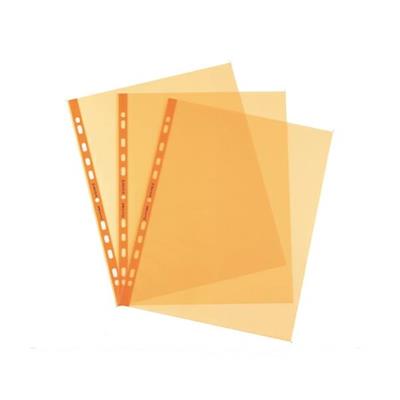 Busta ppl c/fori liscia 22x30 arancio 25pz Favorit art