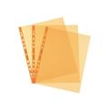 Busta ppl c/fori liscia 22x30 arancio 25pz Favorit art