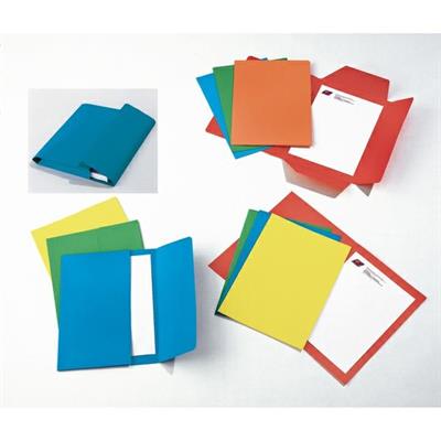 Cartellina semplice colore giallo 200gr 25x35 50pz CG